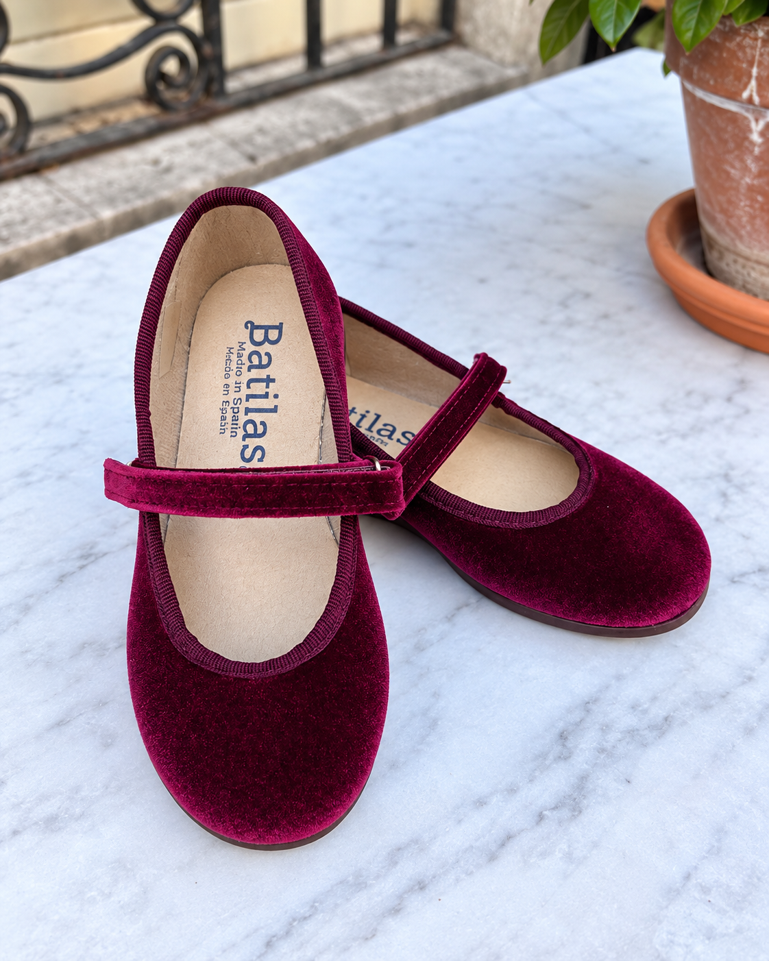 Ballerine Bordeaux (2)